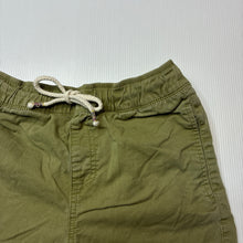 Load image into Gallery viewer, Boys Anko, khaki stretch cotton shorts, elasticated, GUC, size 8,  