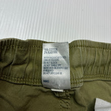Load image into Gallery viewer, Boys Anko, khaki stretch cotton shorts, elasticated, GUC, size 8,  
