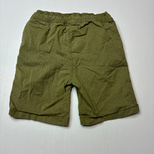 Load image into Gallery viewer, Boys Anko, khaki stretch cotton shorts, elasticated, GUC, size 8,  