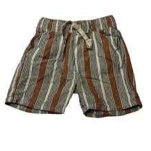 Load image into Gallery viewer, Boys H&amp;M, striped cotton / linen shorts, elasticated, FUC, size 3,  