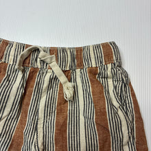 Load image into Gallery viewer, Boys H&amp;M, striped cotton / linen shorts, elasticated, FUC, size 3,  