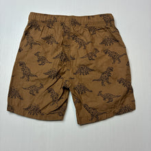 Load image into Gallery viewer, Boys Anko, lightweight cotton shorts, elasticated, dinosaurs, EUC, size 3,  