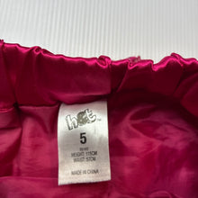 Load image into Gallery viewer, Girls H&amp;T, lined pink sequin skirt, elasticated, GUC, size 5,  