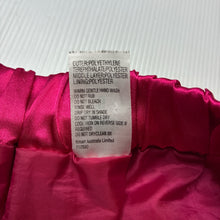 Load image into Gallery viewer, Girls H&amp;T, lined pink sequin skirt, elasticated, GUC, size 5,  