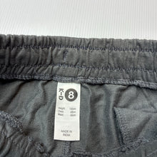 Load image into Gallery viewer, Boys KID, grey cotton casual shorts, elasticated, FUC, size 8,  