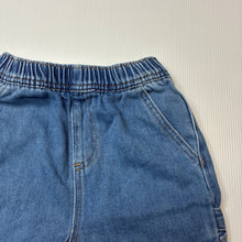 Load image into Gallery viewer, Boys Cotton On, soft feel denim shorts, elasticated, EUC, size 4,  