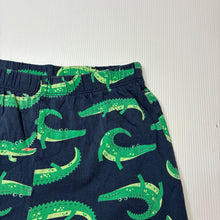 Load image into Gallery viewer, Boys Anko, cotton pyjama shorts, crocodiles, GUC, size 7,  