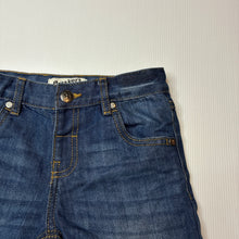 Load image into Gallery viewer, Boys Breakers, blue denim jean shorts, adjustable, GUC, size 5,  