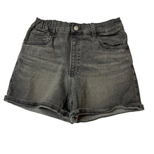 Load image into Gallery viewer, Girls Uniqlo, stretch denim shorts, adjustable, GUC, size 9-10,  