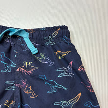 Load image into Gallery viewer, Boys Wave Zone, lightweight board shorts, dinosaurs, GUC, size 3,  