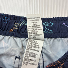 Load image into Gallery viewer, Boys Wave Zone, lightweight board shorts, dinosaurs, GUC, size 3,  