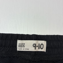 Load image into Gallery viewer, Boys Cotton On, black casual shorts, elasticated, GUC, size 9-10,  