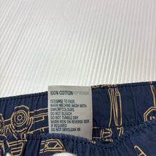 Load image into Gallery viewer, Boys Anko, lightweight cotton shorts, elasticated, diggers, EUC, size 3,  