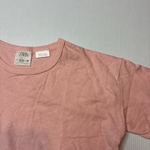 Load image into Gallery viewer, Girls Zara, pink cotton tee / top, EUC, size 1,  