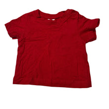Load image into Gallery viewer, Unisex Baby Berry, red cotton tee / top, EUC, size 000,  