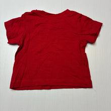Load image into Gallery viewer, Unisex Baby Berry, red cotton tee / top, EUC, size 000,  