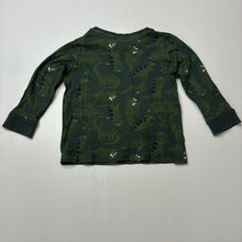 Load image into Gallery viewer, Boys Target, organic cotton pyjama top, dinosaurs, FUC, size 2,  