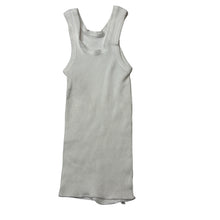 Load image into Gallery viewer, Unisex Bonds, white ribbed cotton singlet top, EUC, size 000,  