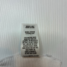 Load image into Gallery viewer, Unisex Bonds, white ribbed cotton singlet top, EUC, size 000,  