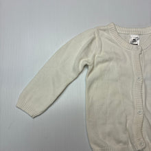 Load image into Gallery viewer, Girls Kids &amp; Co, knitted cotton cardigan, FUC, size 0,  