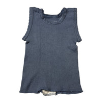 Load image into Gallery viewer, Unisex 4 Baby, ribbed cotton singlet top, GUC, size 00000,  