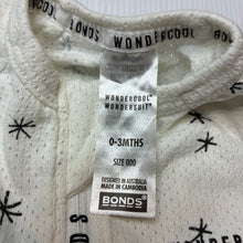 Load image into Gallery viewer, Unisex Bonds, WONDERCOOL zip wondersuit / zippy / romper, EUC, size 000,  