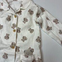 Load image into Gallery viewer, Unisex DUNNES STORES, cotton romper, teddy bears, EUC, size 00,  