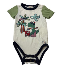 Load image into Gallery viewer, Boys Jack &amp; Milly, stretchy bodysuit / romper, crocodile, FUC, size 00,  