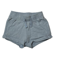Load image into Gallery viewer, Unisex Cotton On, blue organic cotton shorts, elasticated, GUC, size 000,  