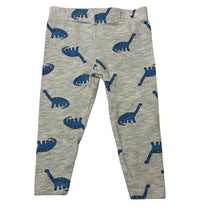 Load image into Gallery viewer, Unisex Dymples, stretchy leggings / bottoms, dinosaurs, EUC, size 00,  
