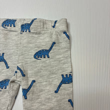 Load image into Gallery viewer, Unisex Dymples, stretchy leggings / bottoms, dinosaurs, EUC, size 00,  