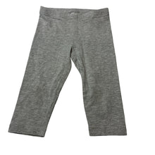 Load image into Gallery viewer, Girls Happy Girls Club, soft feel stretchy cropped leggings, Inside leg: 22.5cm, GUC, size 4,  
