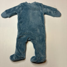 Load image into Gallery viewer, Unisex Baby Berry, soft fleece zip coverall / romper, EUC, size 0000,  