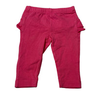 Load image into Gallery viewer, Girls Tiny Little Wonders, pink ruffle leggings / bottoms, EUC, size 0000,  
