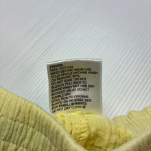 Load image into Gallery viewer, Girls Mango, yellow crinkle cotton shorts, elasticated, GUC, size 1,  