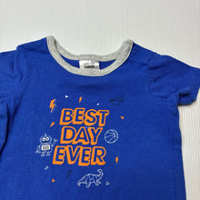 Load image into Gallery viewer, Boys Target, blue stretchy romper, GUC, size 000,  