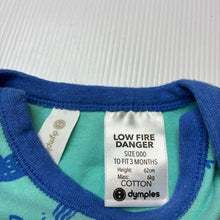 Load image into Gallery viewer, Boys Dymples, soft cotton romper, GUC, size 000,  