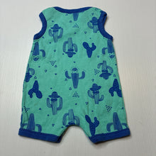Load image into Gallery viewer, Boys Dymples, soft cotton romper, GUC, size 000,  