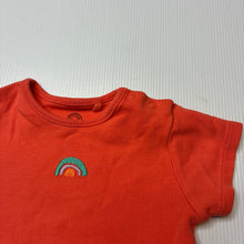 Load image into Gallery viewer, Girls Next, embroidered cotton bodysuit / romper, EUC, size 00,  