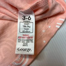 Load image into Gallery viewer, Girls George, pink cotton top, rainbows, EUC, size 00,  