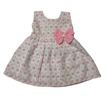 Load image into Gallery viewer, Girls lined, embroidered dress, armpit to armpit: 24.5cm, GUC, size 0, L: 39cm