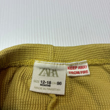 Load image into Gallery viewer, Girls Zara, waffle pants / bottoms, elasticated, GUC, size 1,  