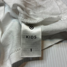 Load image into Gallery viewer, Girls Target, organic cotton long sleeve top, unicorns, GUC, size 1,  