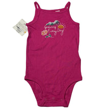 Load image into Gallery viewer, Girls Carters, pink cotton singletsuit romper, NEW, size 2,  