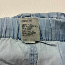 Load image into Gallery viewer, Girls Anko, lightweight chambray cotton shorts, elasticated, FUC, size 1,  