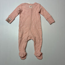 Load image into Gallery viewer, Girls Cotton On, organic cotton blend zip coverall / romper, NEW, size 0000,  