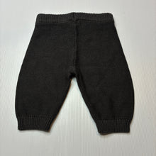 Load image into Gallery viewer, Unisex Anko, knitted cotton pants / bottoms, elasticated, EUC, size 000,  