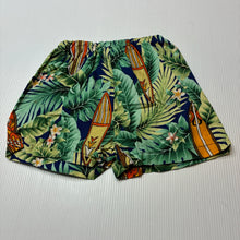 Load image into Gallery viewer, Boys lightweight, cotton Hawaiian shorts, elasticated, EUC, size 12 months,  