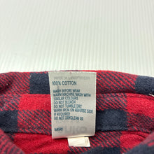 Load image into Gallery viewer, Boys Anko, checked flannel cotton long sleeve shirt, GUC, size 1,  