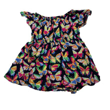 Load image into Gallery viewer, Girls Anko, lightweight dress, butterflies, GUC, size 2, L: 43cm
